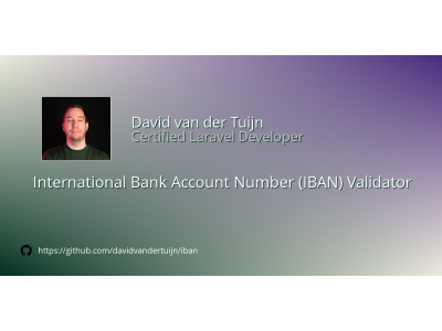 International Bank Account Number (IBAN) Validator