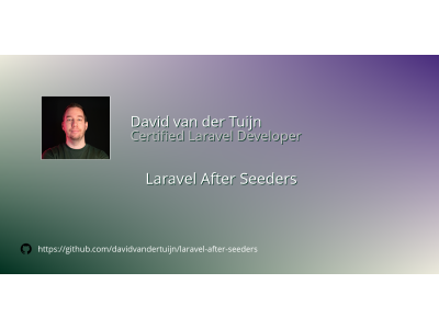 Laravel After Seeders